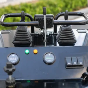 Dual-joystick-operator-controls-on-S360-compact-skid-steer-loader