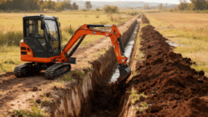 Applications of mini excavators in agriculture Applications of mini excavators in agriculture 2