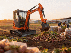 Applications of mini excavators in agriculture Applications of mini excavators in agriculture 3