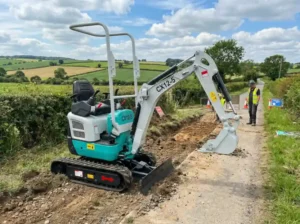 The Vital Role of Mini Excavators in Road Construction Across Europe 1
