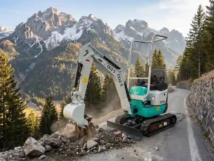 The Vital Role of Mini Excavators in Road Construction Across Europe 3