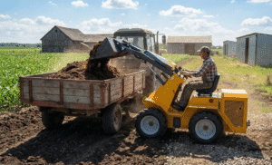 Mini Skid Steer Loader 250kg Capacity: The Perfect Compact Machine for Tight Spaces in Europe 1