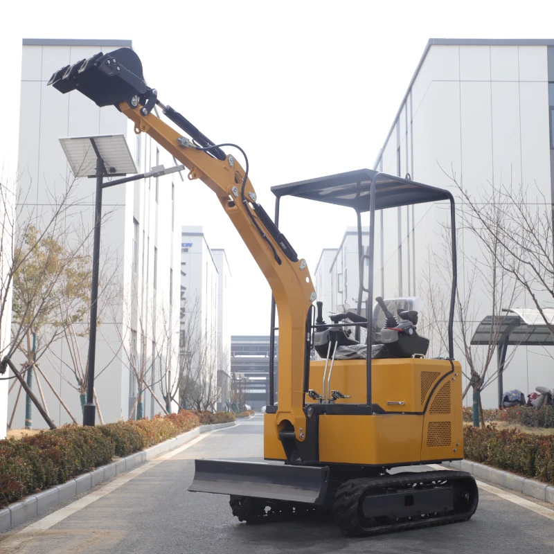 Pilot-operated-Mini-Excavator