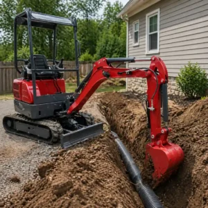 best-mini-excavator-for-trenching-work