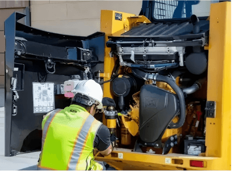 skid-steer-hard-starting-diesel-engine-inspection-maintenance