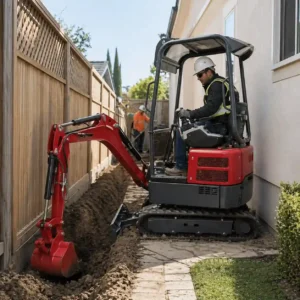 zero-tail-swing-mini-excavator-for-narrow-spaces