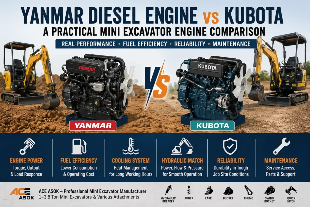 yanmar-diesel-engine-vs-kubota-mini-excavator-comparison