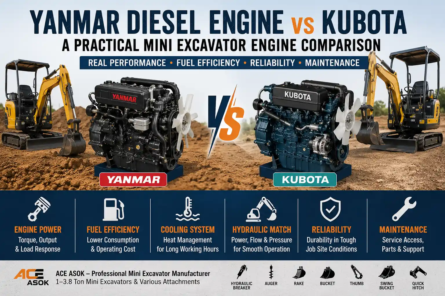 yanmar-diesel-engine-vs-kubota-mini-excavator-comparison